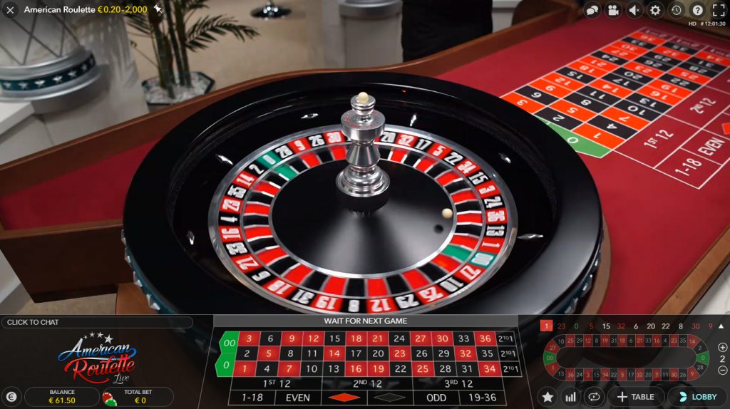 Live American Roulette